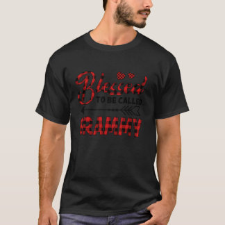 Selig, als Grammy Buffalo Kariert Oma bezeichnet z T-Shirt