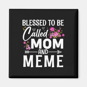 Selig, als Mama und Muttertagsflo bezeichnet zu we Magnet