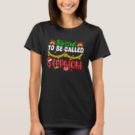 Selig, als Stepama Weihnachtskids-Familie bezeichn T-Shirt