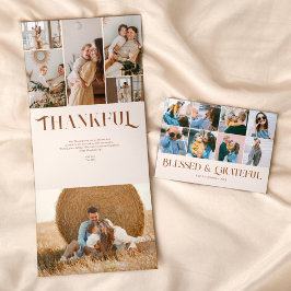 Selig Dankbar 18 Foto Extravaganter Erntedank Dreifach Gefaltete Urlaubskarte