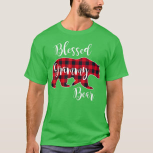 Selig Grammy Bär Red Buffalo Karo Kariert Fun Gr T-Shirt