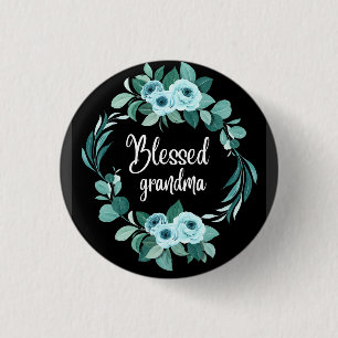 Selig Großmutter Button