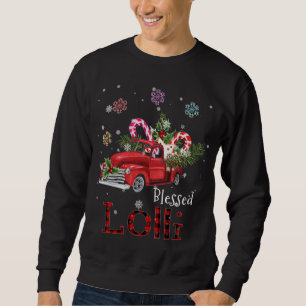 Selig Lolli Weihnachten Red Truck Geschenk für Oma Sweatshirt