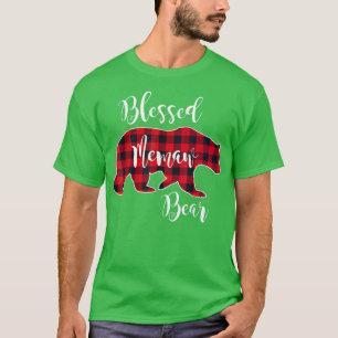 Selig Memaw Bären Red Buffalo Karo Kariert Spaß Gr T-Shirt