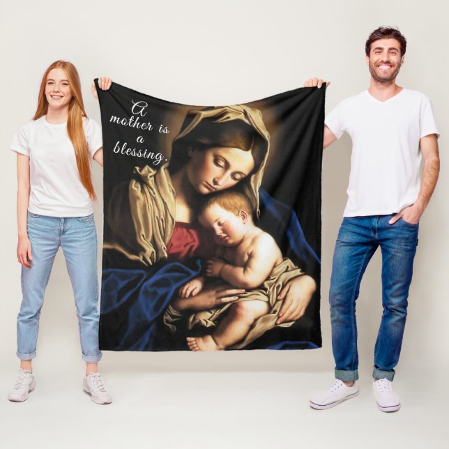 Selig Mutter Fleece Blanket (Beispiel)