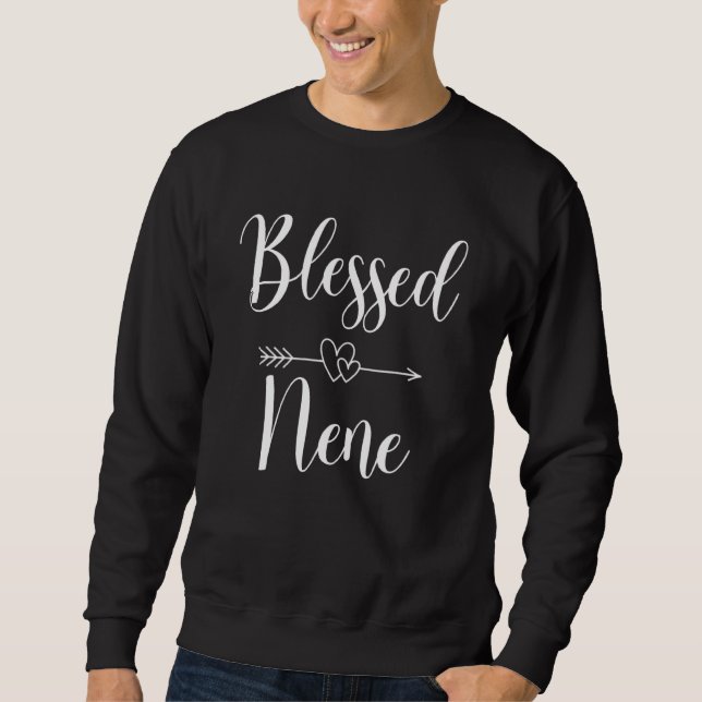 Selig Nene Großmutter-Muttertag Sweatshirt (Vorderseite)