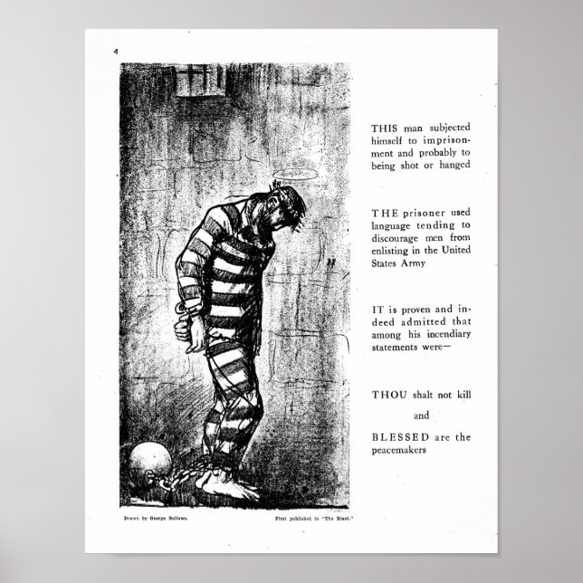 Selig sind die Friedensstifter Poster (Vorne)