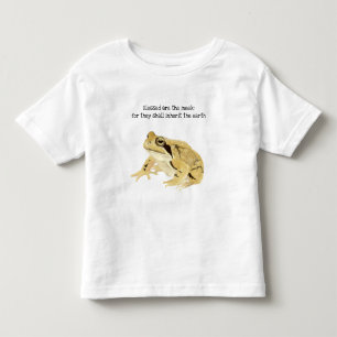 Selig sind die Meek Frog Kleinkind T - Shirt