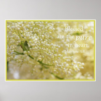 Selig sind die reinen Herzen Poster