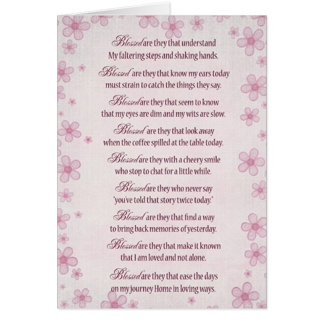 Selig sind sie ... (Vorne)