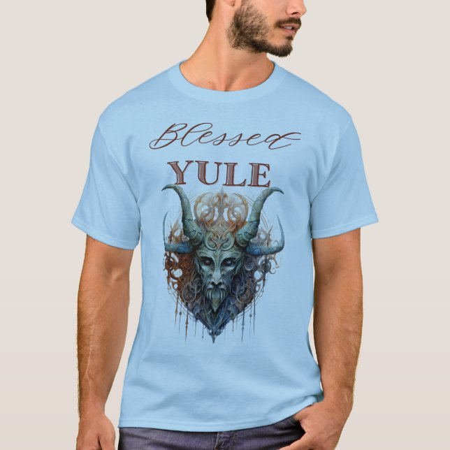 Selig Weihnachten Winter Solstice T-Shirt (Vorderseite)