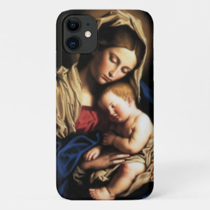 Selige Jungfrau Maria und Säugling Kind Jesus Case-Mate iPhone Hülle