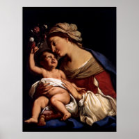 Selige Jungfrau Maria und Säugling Kind Jesus-Sira