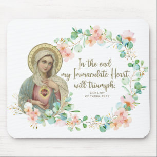 Selige Jungfrau Mary Fatima Religious katholische Mousepad