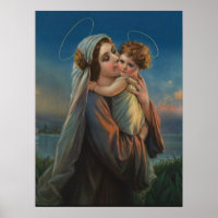 Selige Jungfrau Mary Madonna mit Kind Jesus