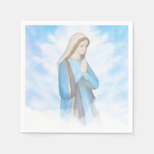 Selige Jungfrau Mary Napkin Serviette