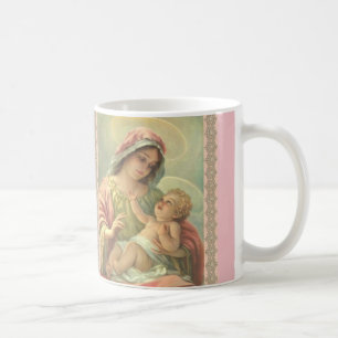 Selige Jungfrau Mary w child Jesus Tasse Geschenk