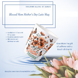 Selige Mama Muttertag Latte Tasse