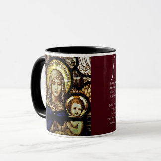 Selige Mutter, Gedächtnisgebet, katholische Tasse
