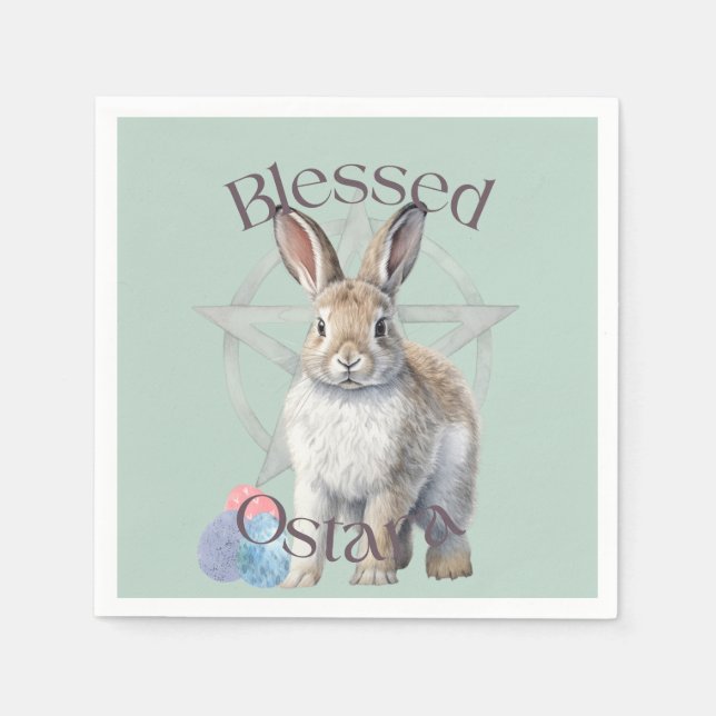 Seligen Ostara Napkins Serviette (Vorderseite)