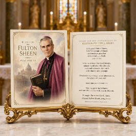 Seliger Fulton Sheen, bete für uns, katholisch, he