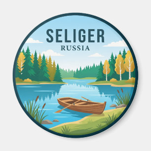 Seliger-Nationalpark Russland Magnet