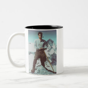 Seliggesprochener Pier Giorgio Frassati Zweifarbige Tasse