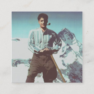 Seligster Pier Giorgio Frassati Quadratische Visitenkarte