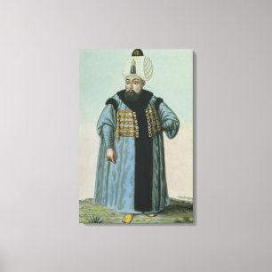 Selim II (1524-74) nannte "Sari", die Blondine Leinwanddruck