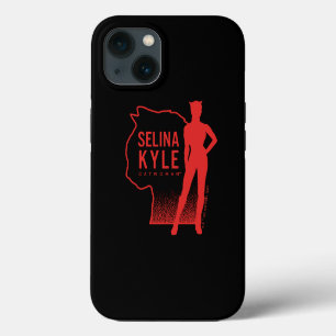 Selina Kyle Catwoman Umrisslogo iPhone 13 Hülle