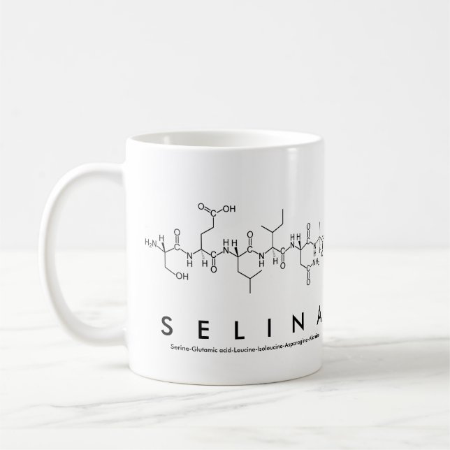Selina Peptidname Tasse (Links)
