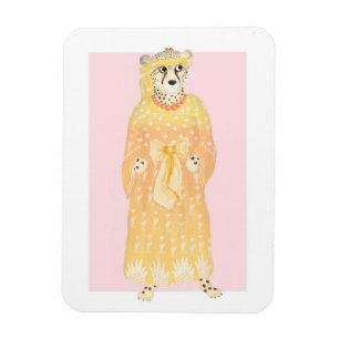 Seline eleganter Cheetah-Magnet Magnet