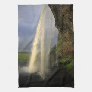 Seljalandsfoss Wasserfall, Island Geschirrtuch