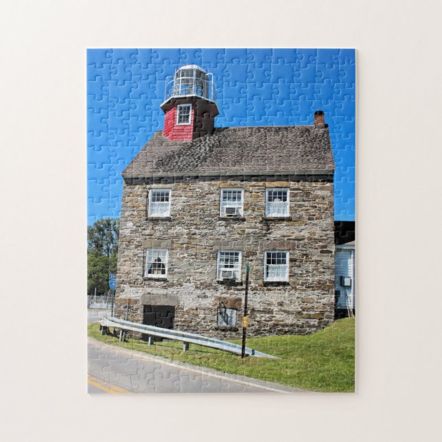 Selkirk Leuchtturm, Puzzle New York (Vertikal)