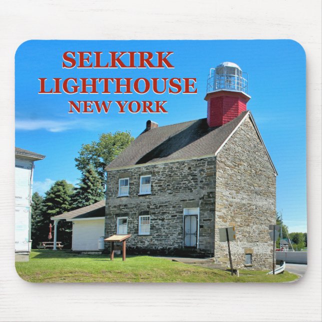 Selkirk Lighthouse, New York Mousepad (Vorne)