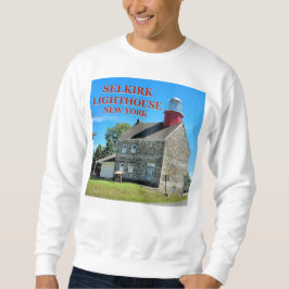 Selkirk Lighthouse, Salmon River New York Sweatshirt