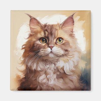 Selkirk Rex Breed Of Cat Magnet