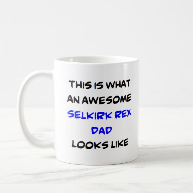 selkirk rex dad, phantastisch kaffeetasse (Links)