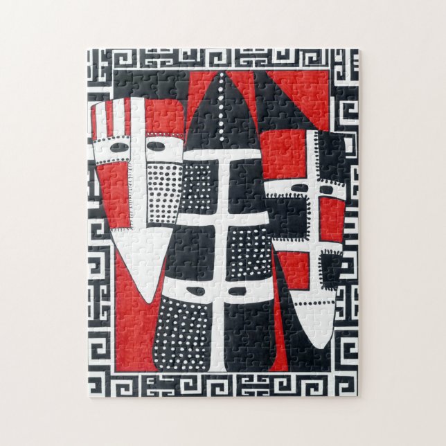 Selknam Puzzlespiel Puzzle (Vertikal)