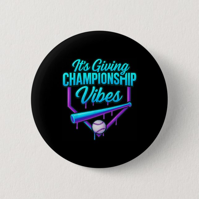 Sell Drip Ice Cream Drip It Giving Championship Vi Button (Vorderseite)
