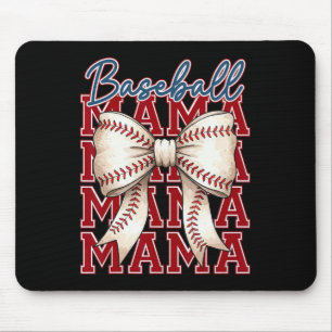 Sell Mama Coquette Bow Game Day Geschenk für Mutte Mousepad