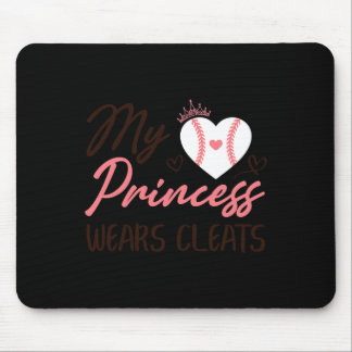 Sell Mom Dad My Princess Wears Cleats  Mousepad