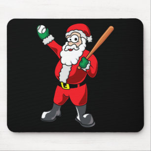 Sell Santa Funny Weihnachtsverkaufsspielerin Santa Mousepad