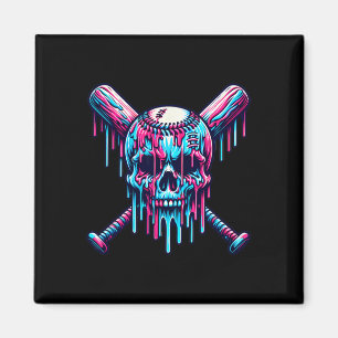Sell Skull Tropfen Tropfen verkaufen Ice Creme Tro Magnet