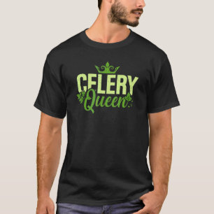 Sellerie-Königin-Detox-Grünsaft Vegetarisch Vegan T-Shirt