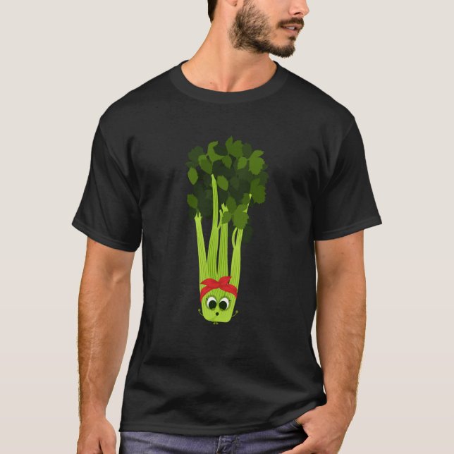 Sellerie-Mutter Gemüse-Muttertag-Gärtner T-Shirt (Vorderseite)