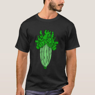 Sellerie-Stiel Halloween-Gemüsekostüm verkleiden  T-Shirt