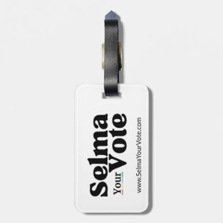 Selma Your Vote Double-Sided Luggage Tag Gepäckanhänger