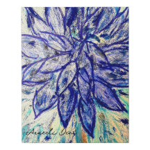 Selten Blue Dahlia Blume