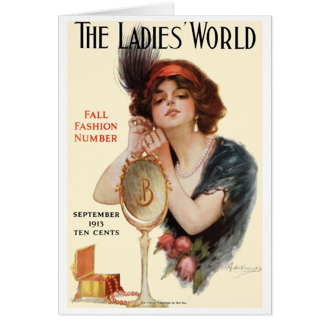 SELTENE 1913 KUNST "DER TITELSEITEN-MINIS" (Vorne)